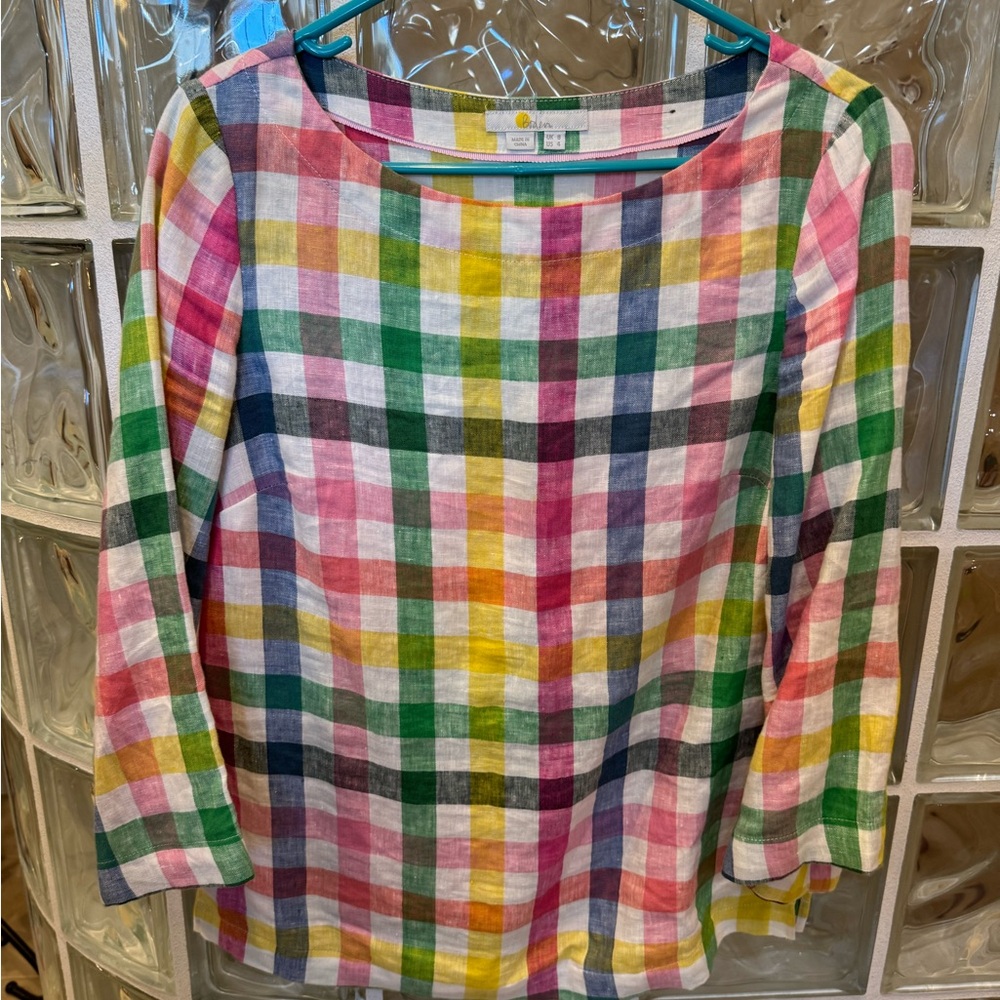 Boden Laurie linen top - Picture 3 of 7